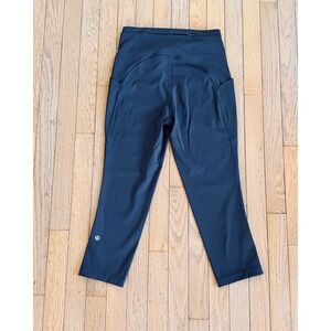 Lululemon Speed Swift High-Rise Tight Crop Leggings 6 Blue